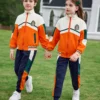 Custom Made Spring Autumn Kindergarten School Uniforms Children Cotton Sportswear Jacket And ant Tracksuit Custom Made School Uniforms