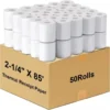 High Quality Thermal Paper Rolls Sizes 57x40mm 57x50mm 80x60mm 80x70mm 80x80mm Perfect for POS Terminals and ATM Machines