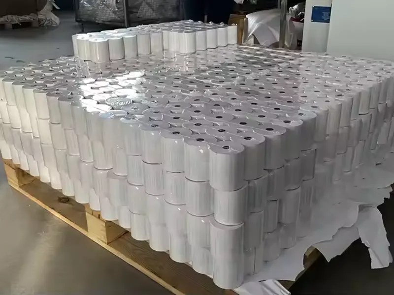 Wholesale 80x80mm 57x50mm 57x40mm 57x38mm Cash Register Paper Thermal Paper Rolls