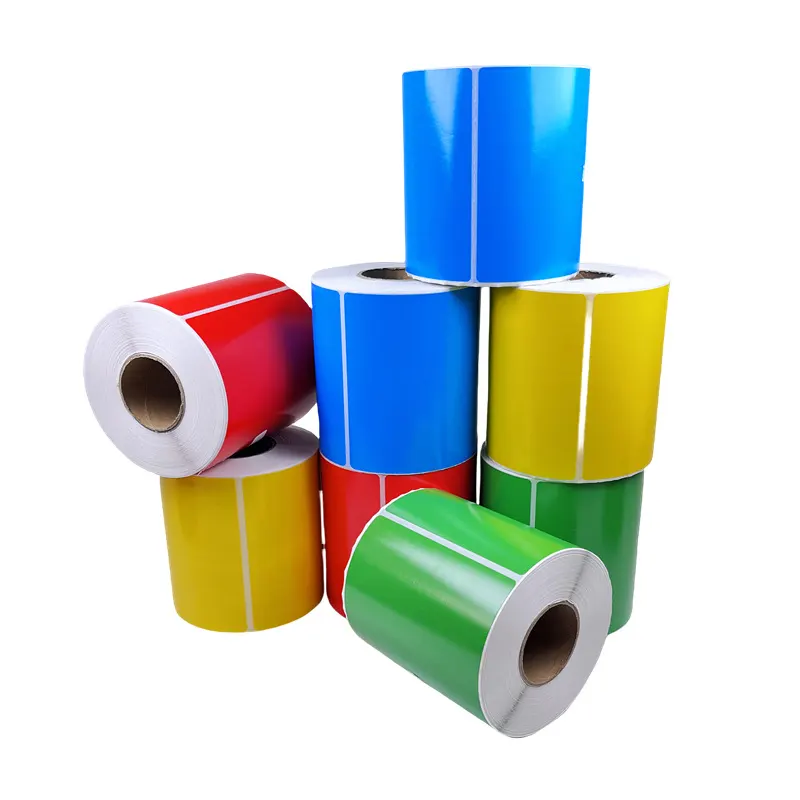 High Quality Custom 4x6 Inch Thermal Stickers Colorful Durable Ready to Ship