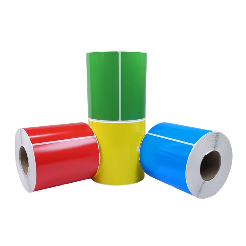 High Quality Custom 4x6 Inch Thermal Stickers Colorful Durable Ready to Ship