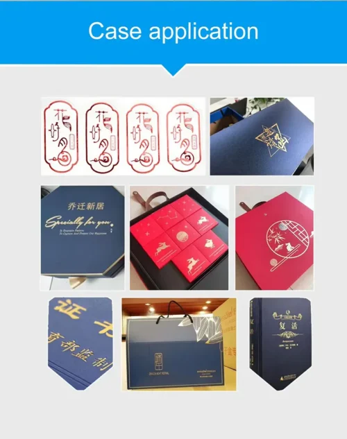 Hot Selling YUAN-8025 Automatic Flat Gold Foil Printer Machine Digital Automatic Foil Paper Flat Printing Machine For Packaging