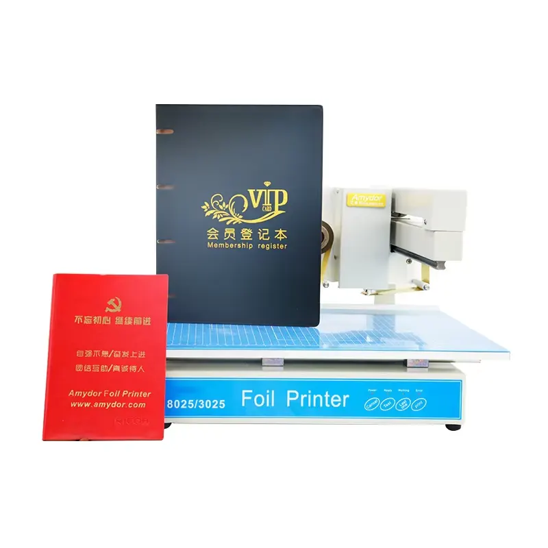 Commercial Grade YUAN-3025 Automatic Flatbed Hot Foil Stamping Machine Digital Gold Foil Printer for Book Covers and Packaging