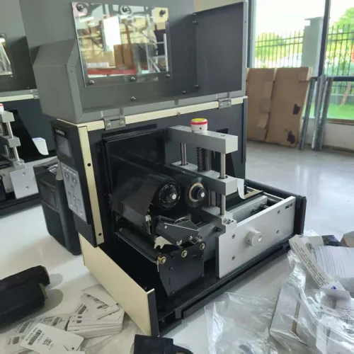 Thermal Transfer Barcode & Wash Care Label Printer for Industrial Use – Shipping, Textile Tags, and Stickers