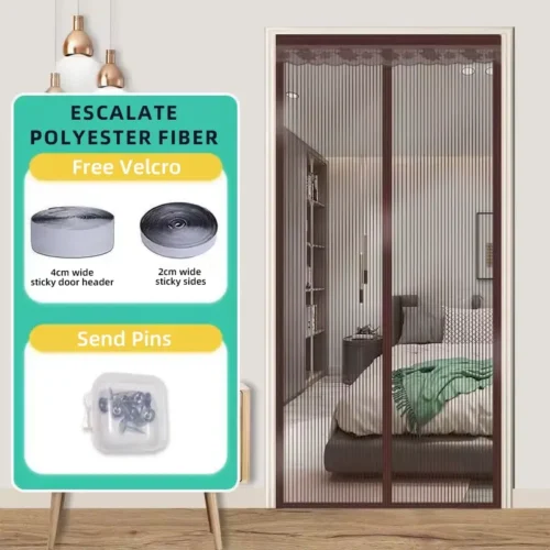 Magnetic Mosquito Net Door Curtain， magnetic fly screen door