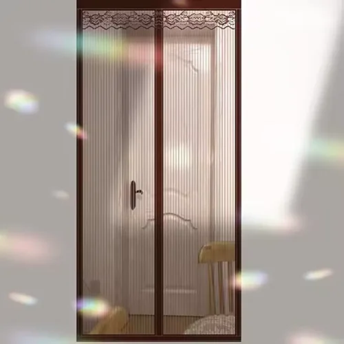 Magnetic Screen Door - Fit for Door Size:36 x 82 Inch Screen Itself Size:38 x83 Inch Hands Free Mesh Partition Heavy Duty Curtain Keeps Bugs Out Frame Hook & Loop Pet and Kid Friendly