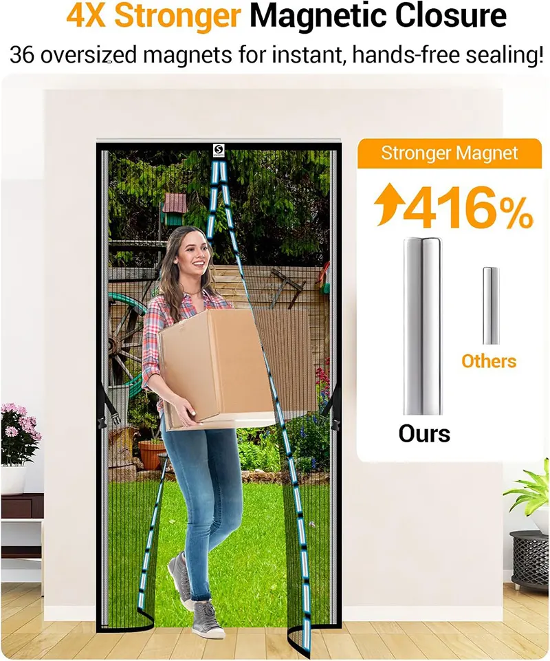 Mesh Screen with Magnetic