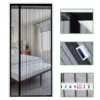 Size 90cm x 210cm Magnetic Mosquito Net Door – Easy Install Hands-Free Screen for Front Patio and Balcony Mosquito Net Door