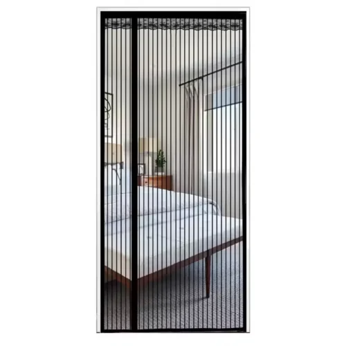 Size 90cm x 210cm Magnetic Mosquito Net Door – Easy Install Hands-Free Screen for Front Patio and Balcony Mosquito Net Door