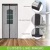 Magnetic Screen Door 38" x 82" – Bug Proof Mesh Curtain for Home Doors, Easy to Install and Breathable