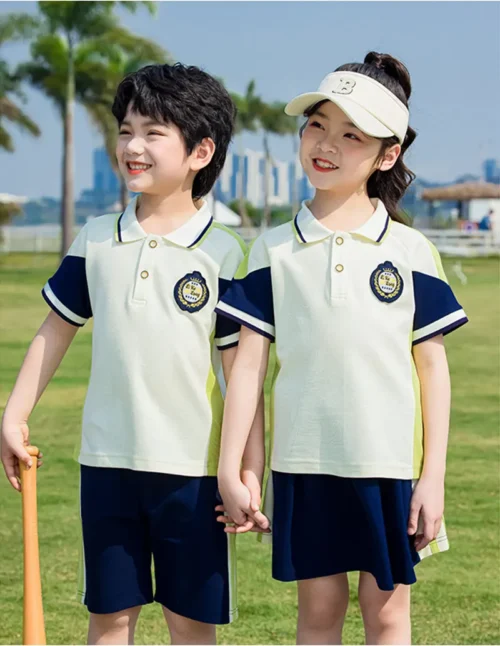 Summer School Uniform Set for Kids – Primary & Kindergarten Students