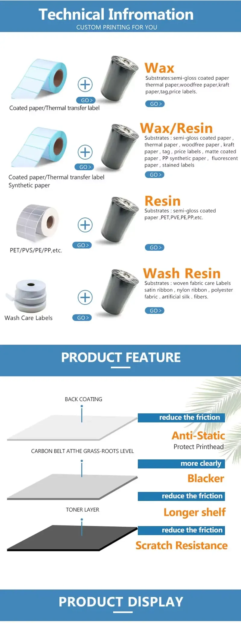 Thermal Transfer Ribbon