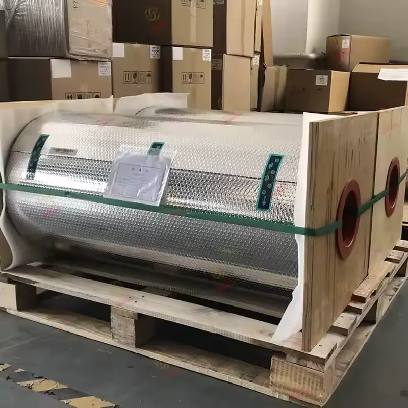 Thermal transfer ribbon jumbo rolls packed for wholesale shipping