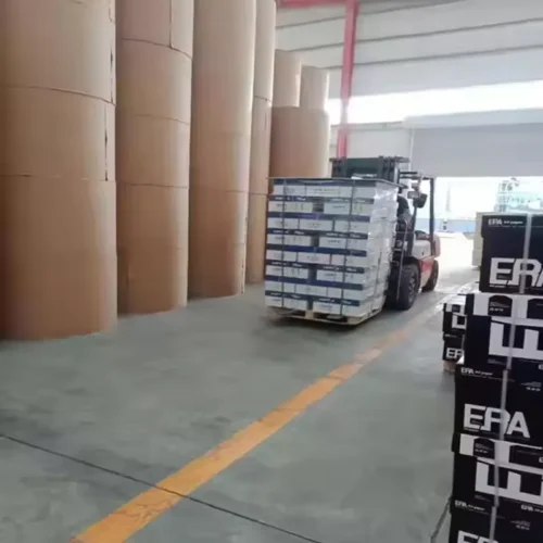 Wholesale Jumbo Copy Paper Rolls – 70/75/80gsm, 1055mm x 6000m for Offset Printing & Office Use
