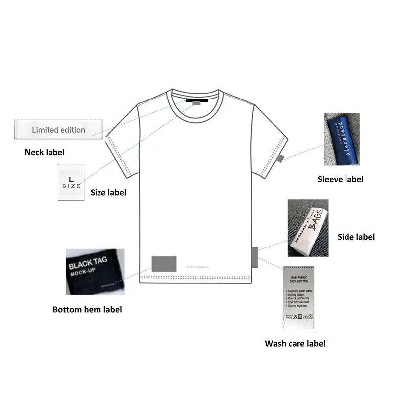 Nylon Taffeta Label Ribbon