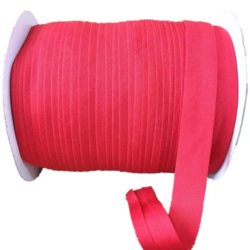 100% Cotton Bias Tape – Double Fold Non-Elastic Trim for Sewing & Quilting Projects