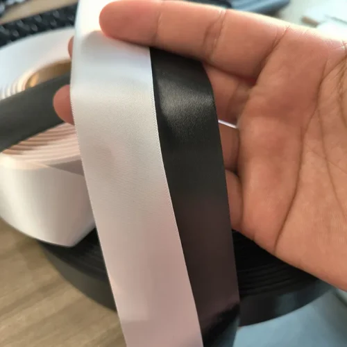 Polyester Satin Ribbon – Printable & Washable Material for Garment Care Labels