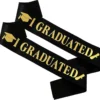 Graduation Sash – Satin Ribbon Sash for School Ceremony & Events