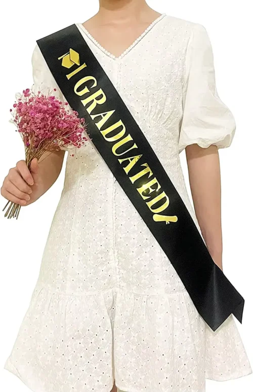 Satin Graduation Ribbon
