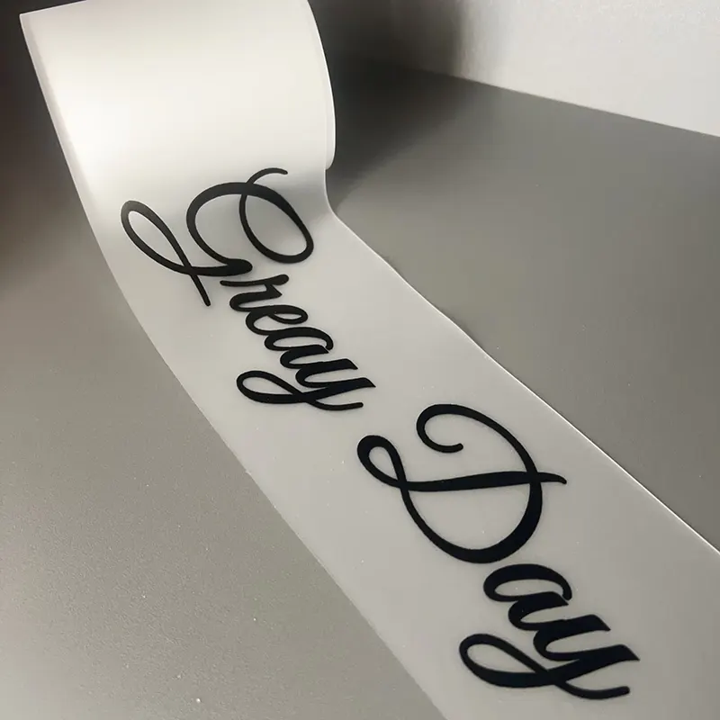 Transparent TPU Care Label