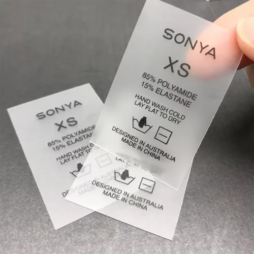 TPU Care Label – Durable, Soft & Customizable Wash Labels for Clothing