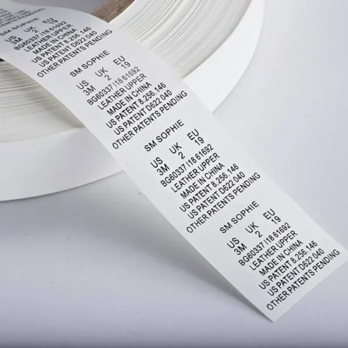 Waterproof TPU Shoe Tongue Labels – Long-Lasting for Outdoor Shoes
