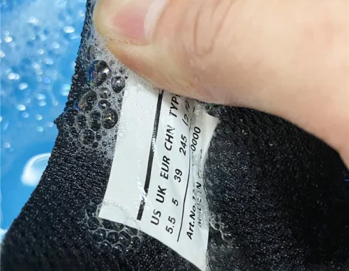 Recycled TPU Shoe Tongue Labels