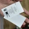 Removable Care Labels