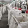 White Cotton Label Tape Roll for Flexo Printing