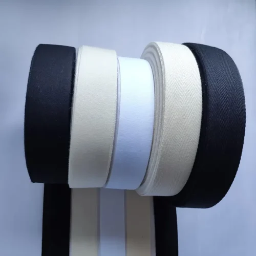 Custom Printed Cotton Twill Labels for Fashion Garments