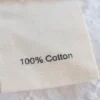 Organic Cotton Label Material for Sustainable Fashion