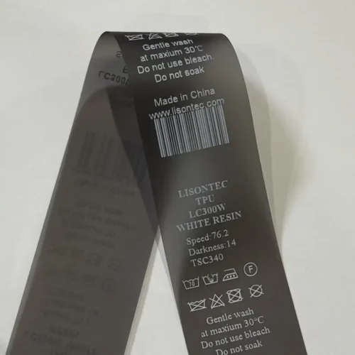 Matte TPU Care Label