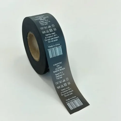 Matte TPU Care Label – Premium Wash Labels for Sportswear