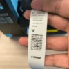 Stone Wash Resistant Polyester Taffeta Care Label Tape
